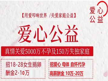 和田捐卵助孕生子 爱心志愿者招募